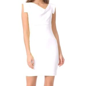 Black Halo Jackie O Mini Dress White Size 0